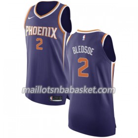Maillot Homme Phoenix Suns Eric Bledsoe 2 Nike 2017-18 Pourpre Swingman
